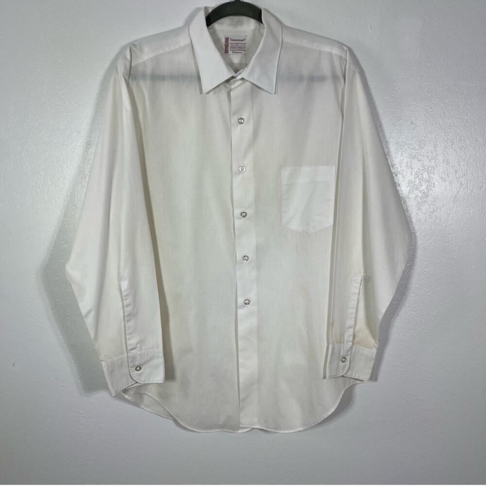 Towncraft, Vintage Long Sleeve Button Down Shirt. Size 16.5 x 33. Good condition